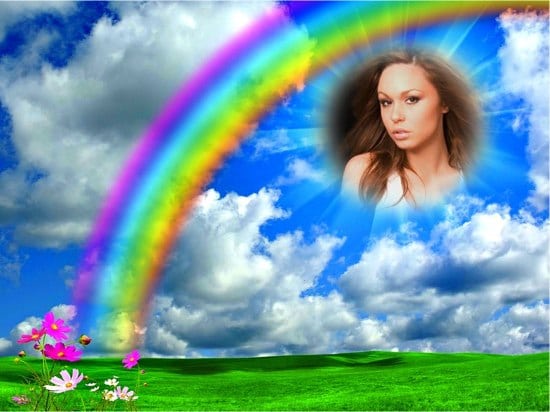 marcos de fotos de arcoiris