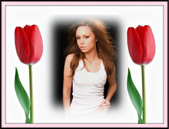 marcos de fotos de flores