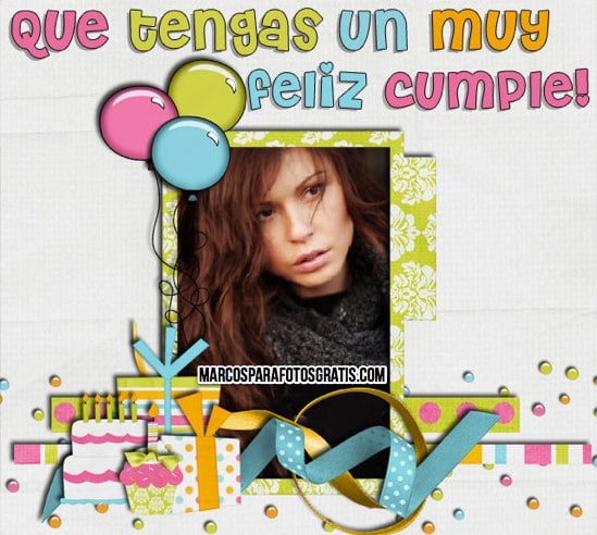 marcos de cumpleaños para fotos