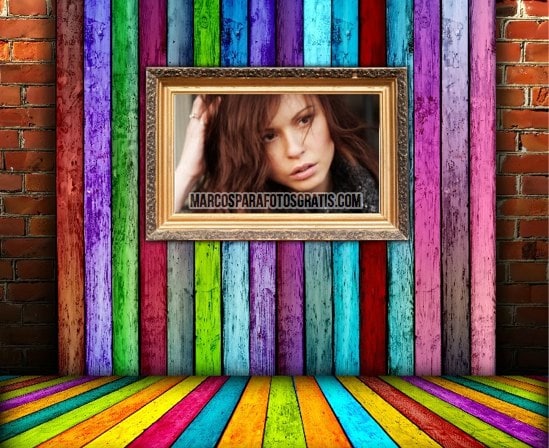 marco de colores para fotos