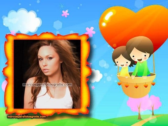 marcos de fotos con muñequitos