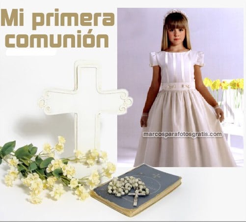 marcos de fotos de comunion