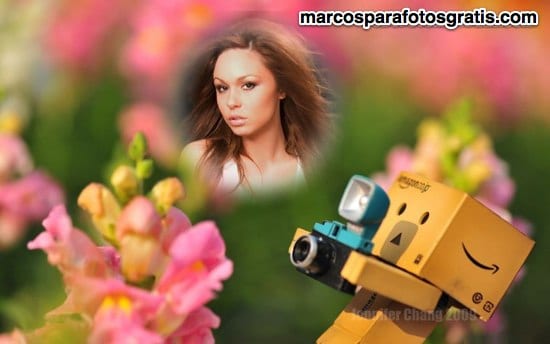 marco para fotos con cajita de amazon