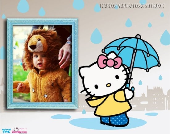 marcos de fotos de hello kitty