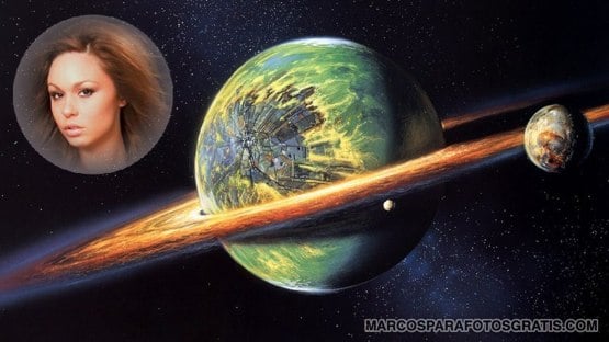 marcos para fotos de planetas