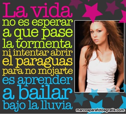 marcos de fotos con frases