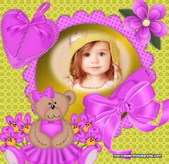 marcos de fotos de ositos de peluche