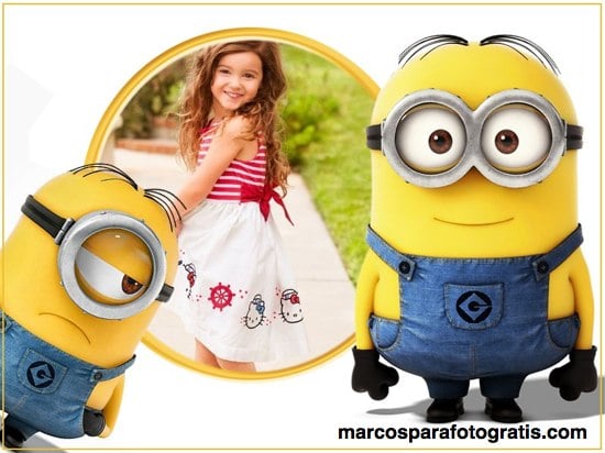 marcos de fotos con minions