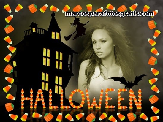 marco tenebroso de halloween
