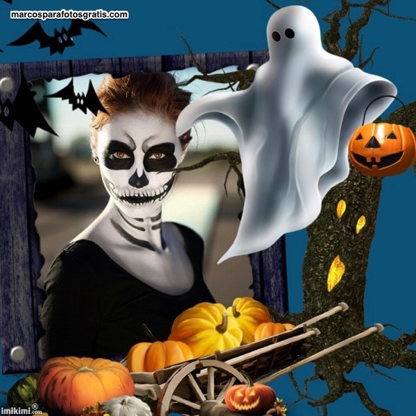 mejores marcos de halloween para fotos