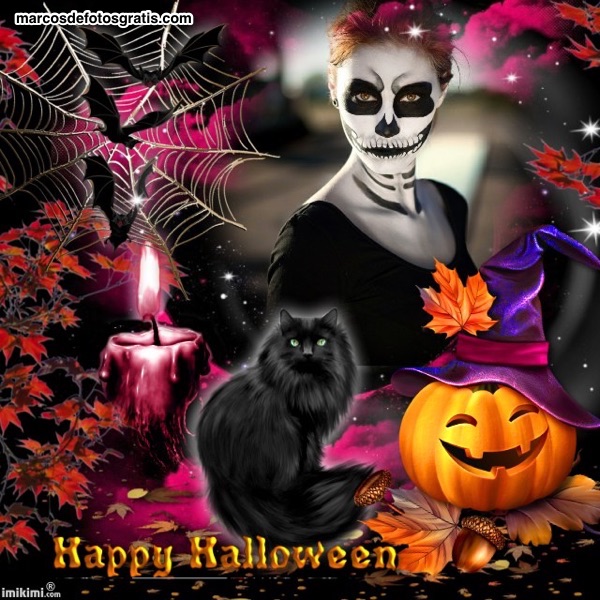 mejores marcos de halloween para fotos