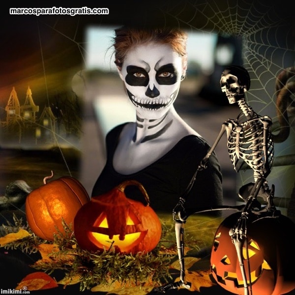 mejores marcos de halloween para fotos