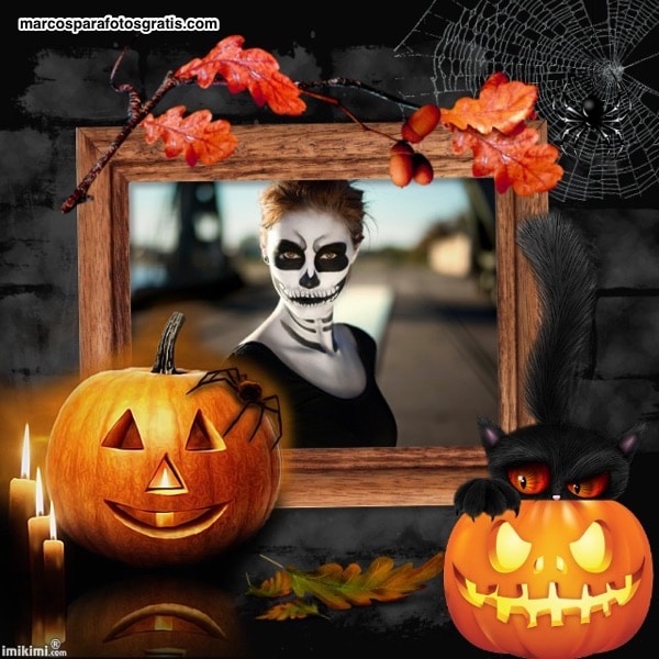 mejores marcos de halloween para fotos