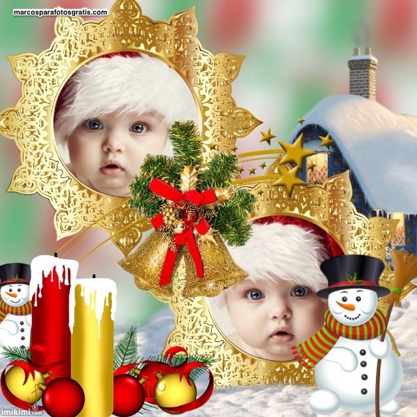 mejores marcos de fotos de navidad