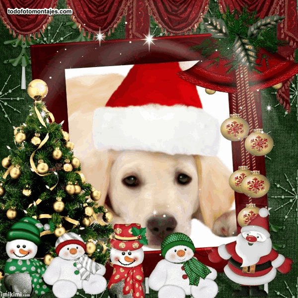 mejores marcos de navidad con santa claus san nicolas papa noel