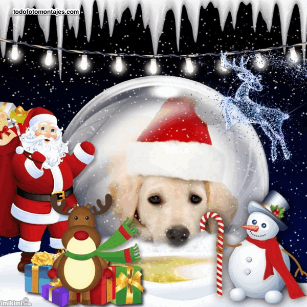 mejores marcos de navidad con santa claus san nicolas papa noel
