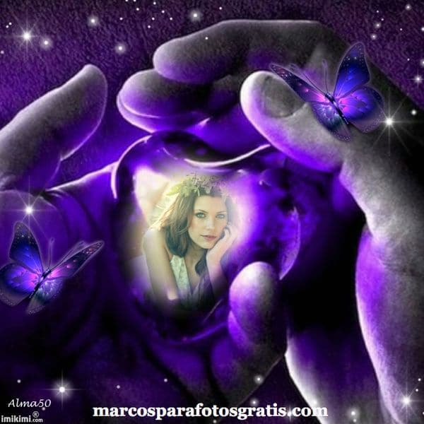 marcos con corazones