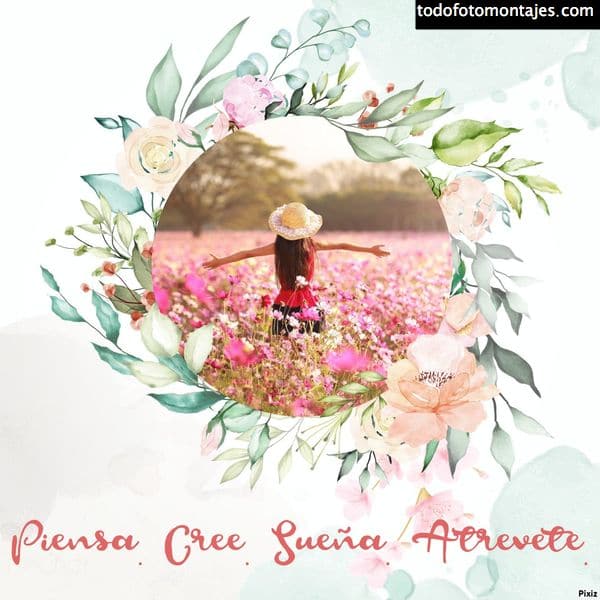 fotomontajes flores