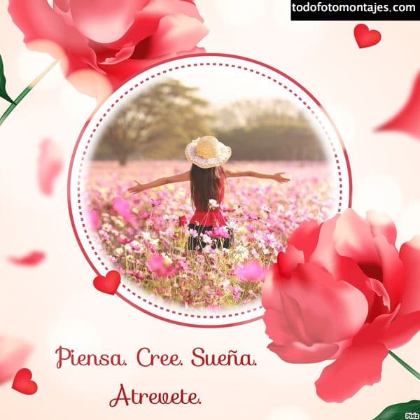 fotomontajes flores